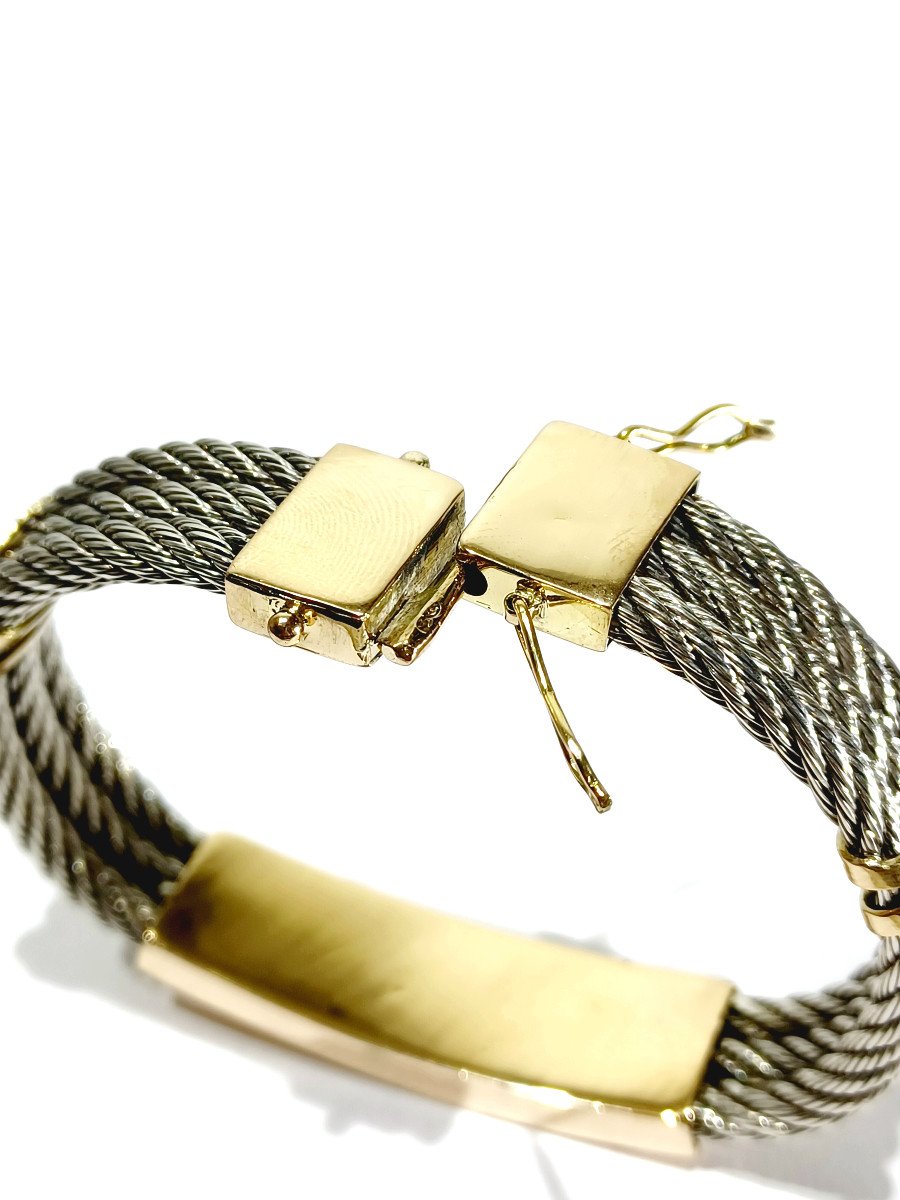 Gold And Silver Bracelet -photo-3