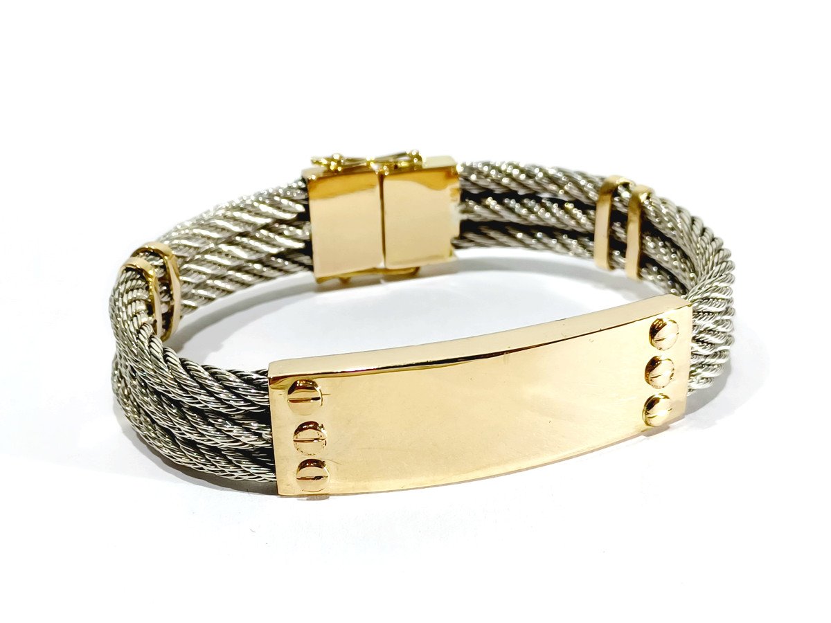 Gold And Silver Bracelet 