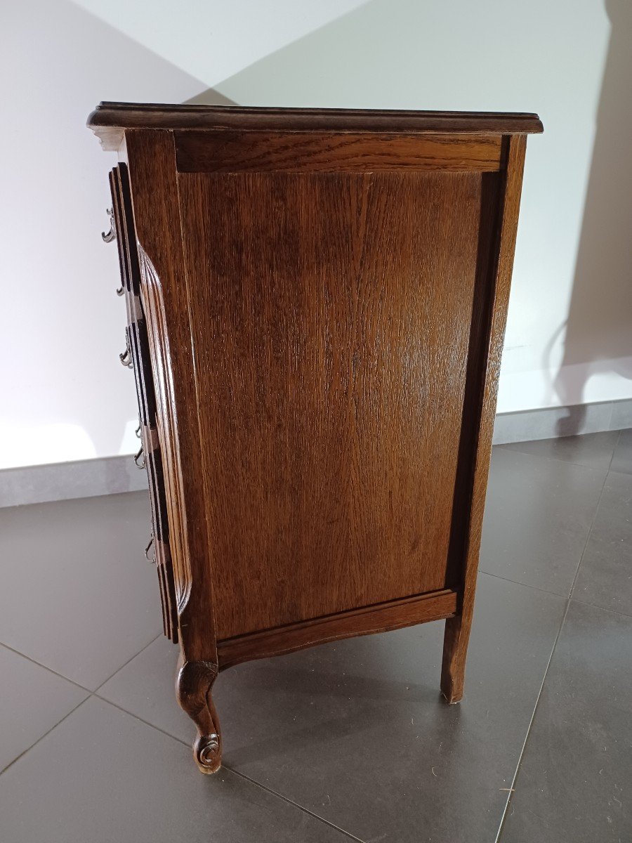 Louis XV Style Four Drawer Chest Of Drawers-photo-2