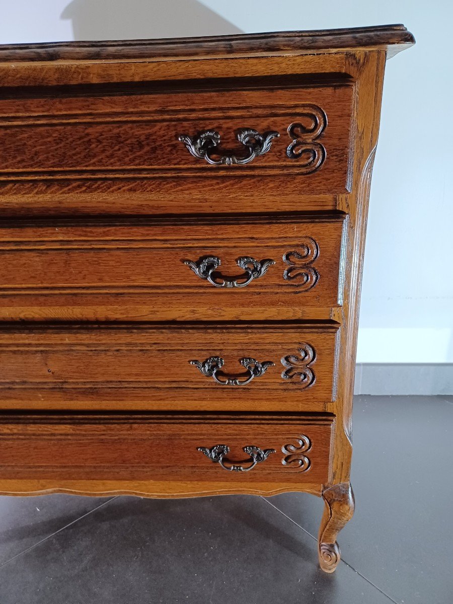 Louis XV Style Four Drawer Chest Of Drawers-photo-7