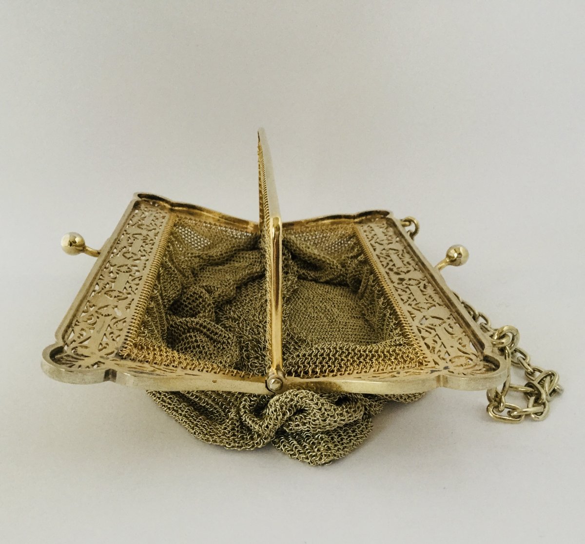 Evening Bag In Vermeil-photo-1