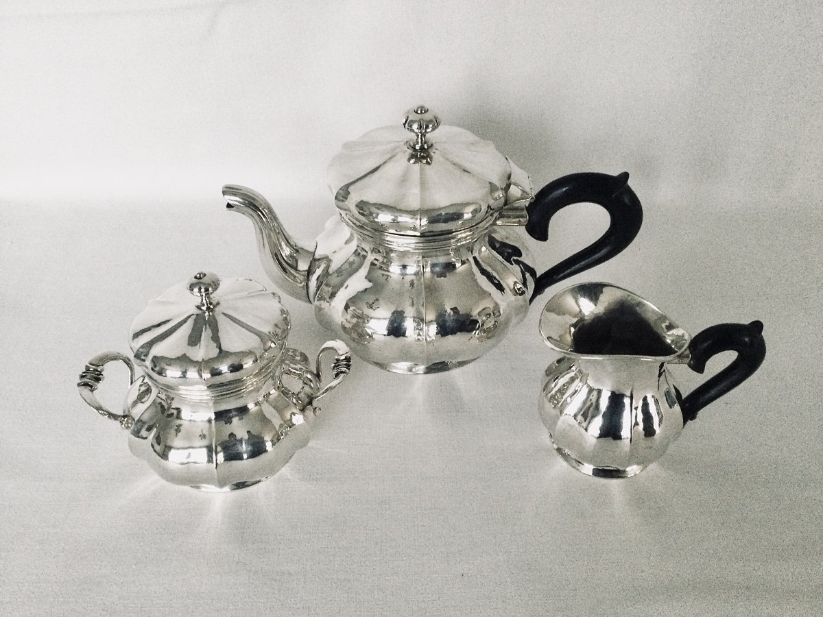 Sterling Silver Tea Service-photo-2