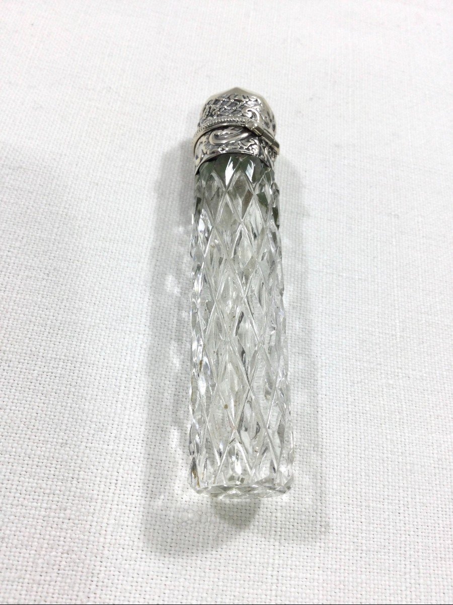 Crystal And Silver Salt Flask-photo-5