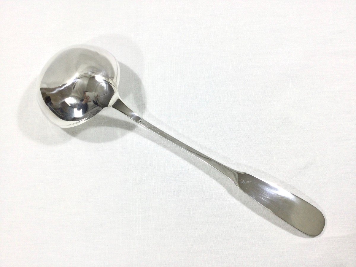 Ladle Silver 1 Er Coq Vieux Paris-photo-7