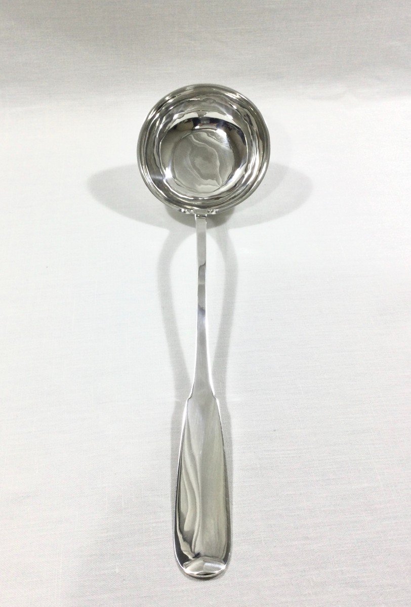 Ladle Silver 1 Er Coq Vieux Paris