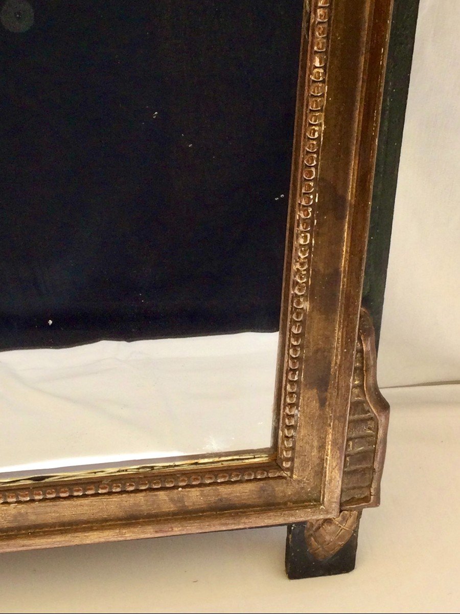 Miroir d'époque Louis XVI-photo-2