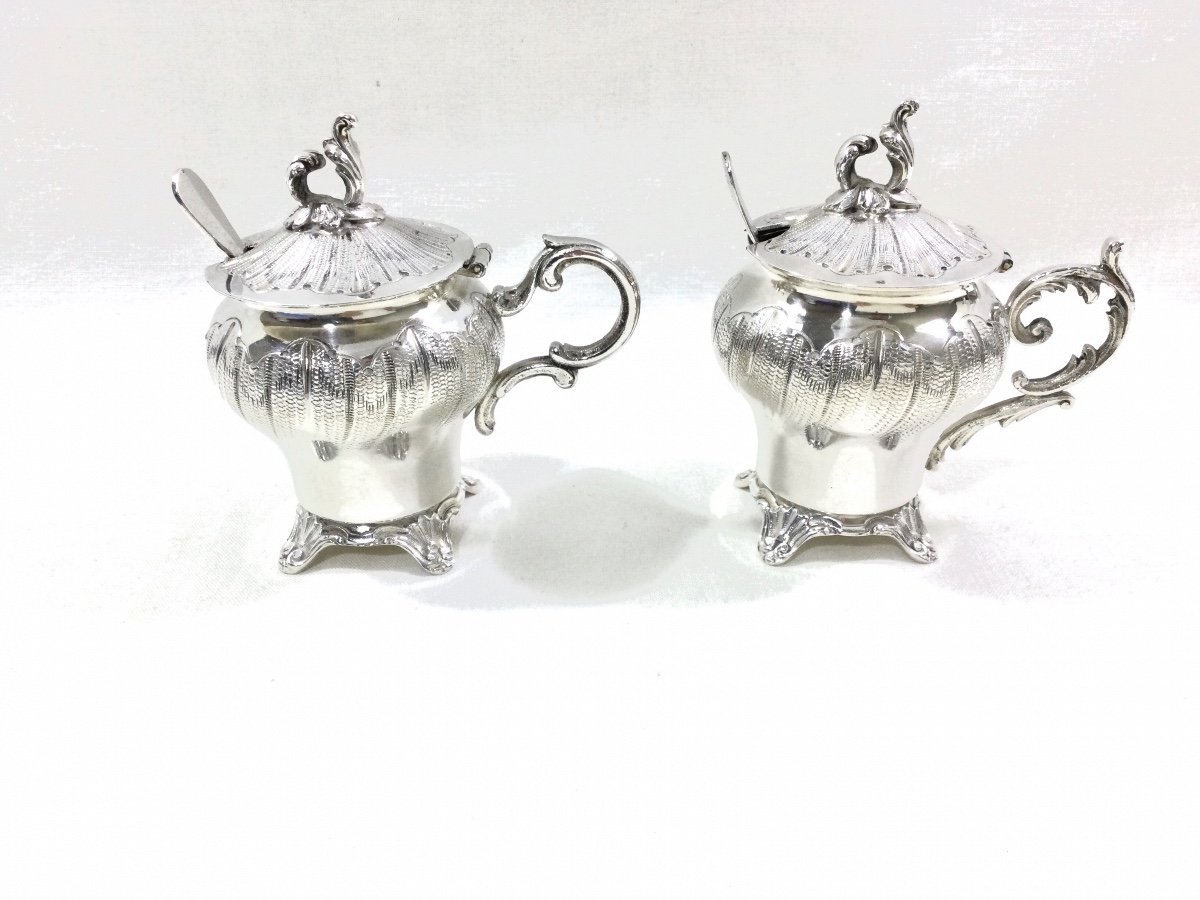 Victor Saglier - Pair Of Salt Shakers-photo-3