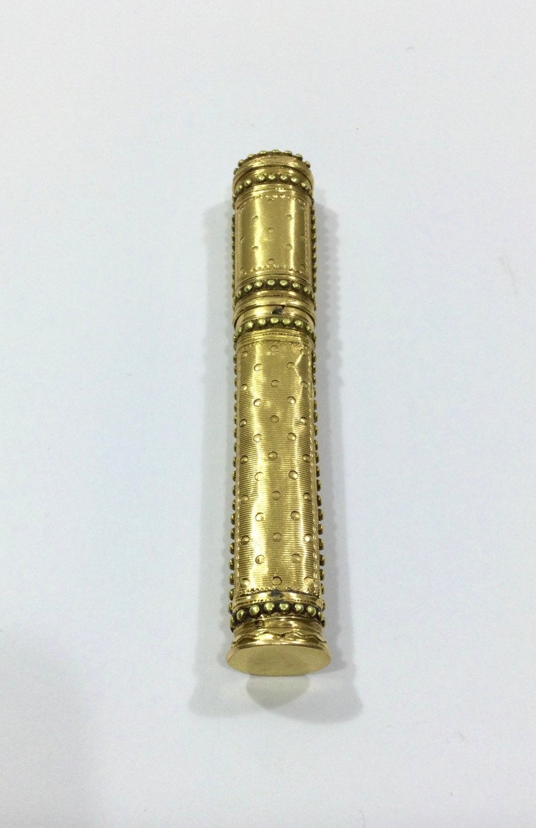 Louis Philippe Gold Needle Case