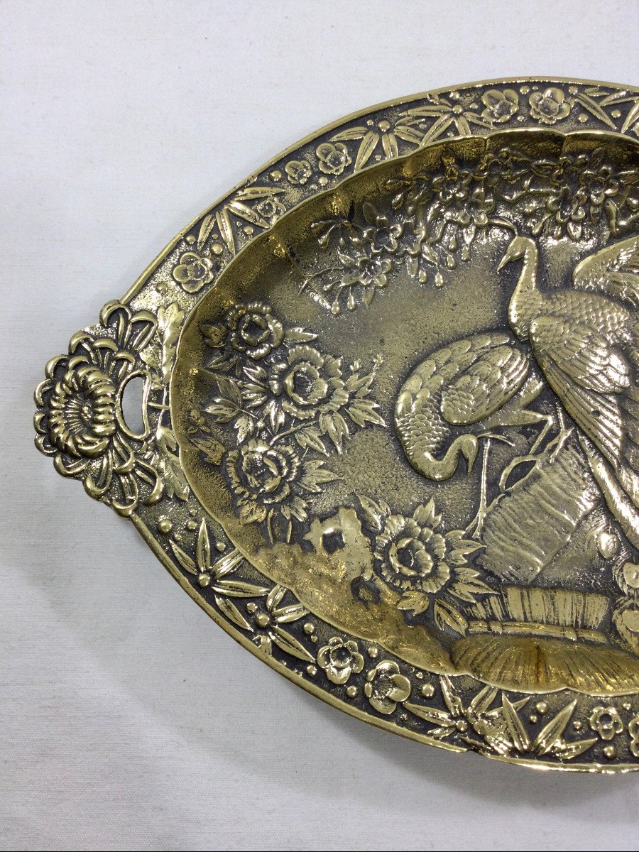 Art Nouveau Bronze Dish-photo-1