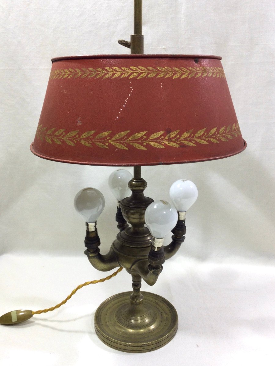 Bouillotte Lamp With 4 Lights-photo-1