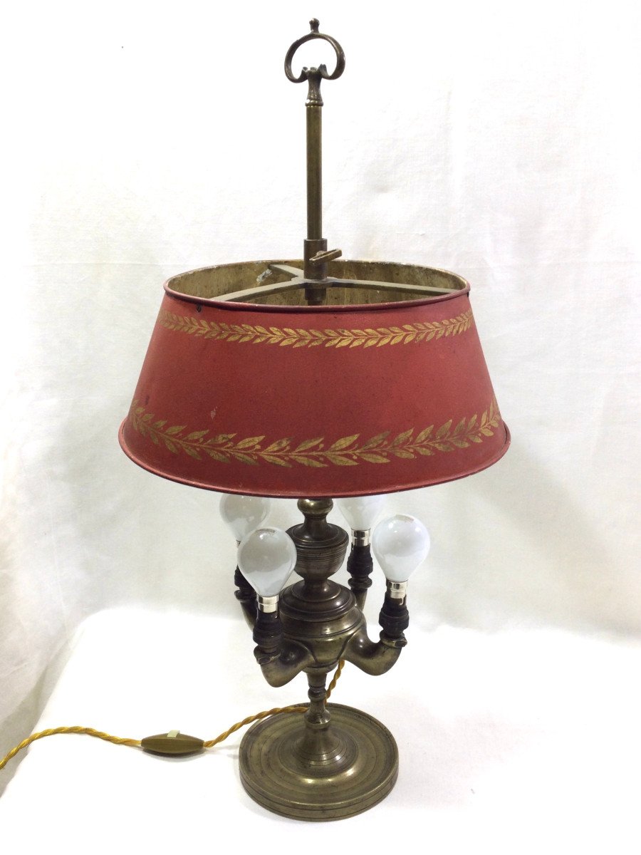 Bouillotte Lamp With 4 Lights-photo-3