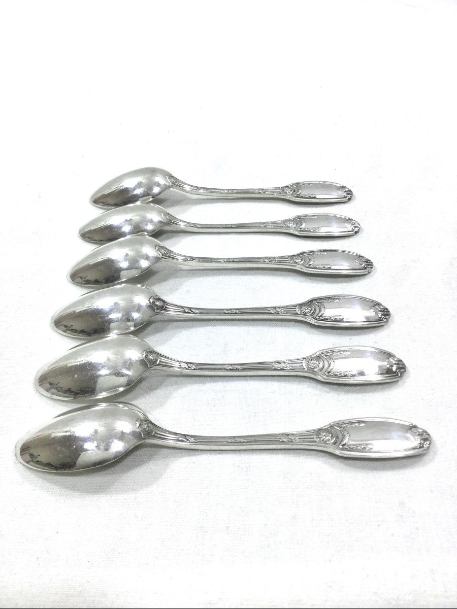 Christofle - 6 Teaspoons-photo-3