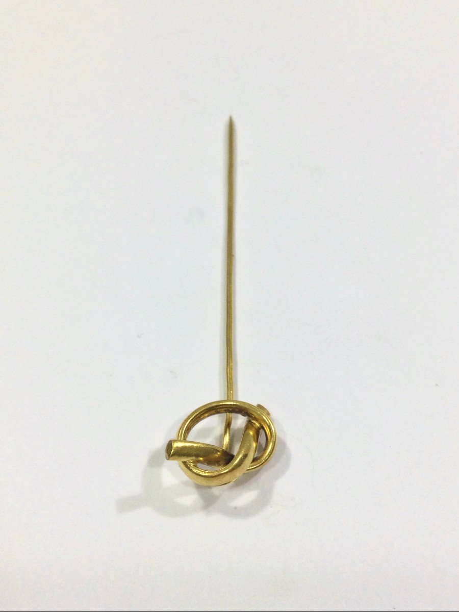Gold Tie Pin-photo-3