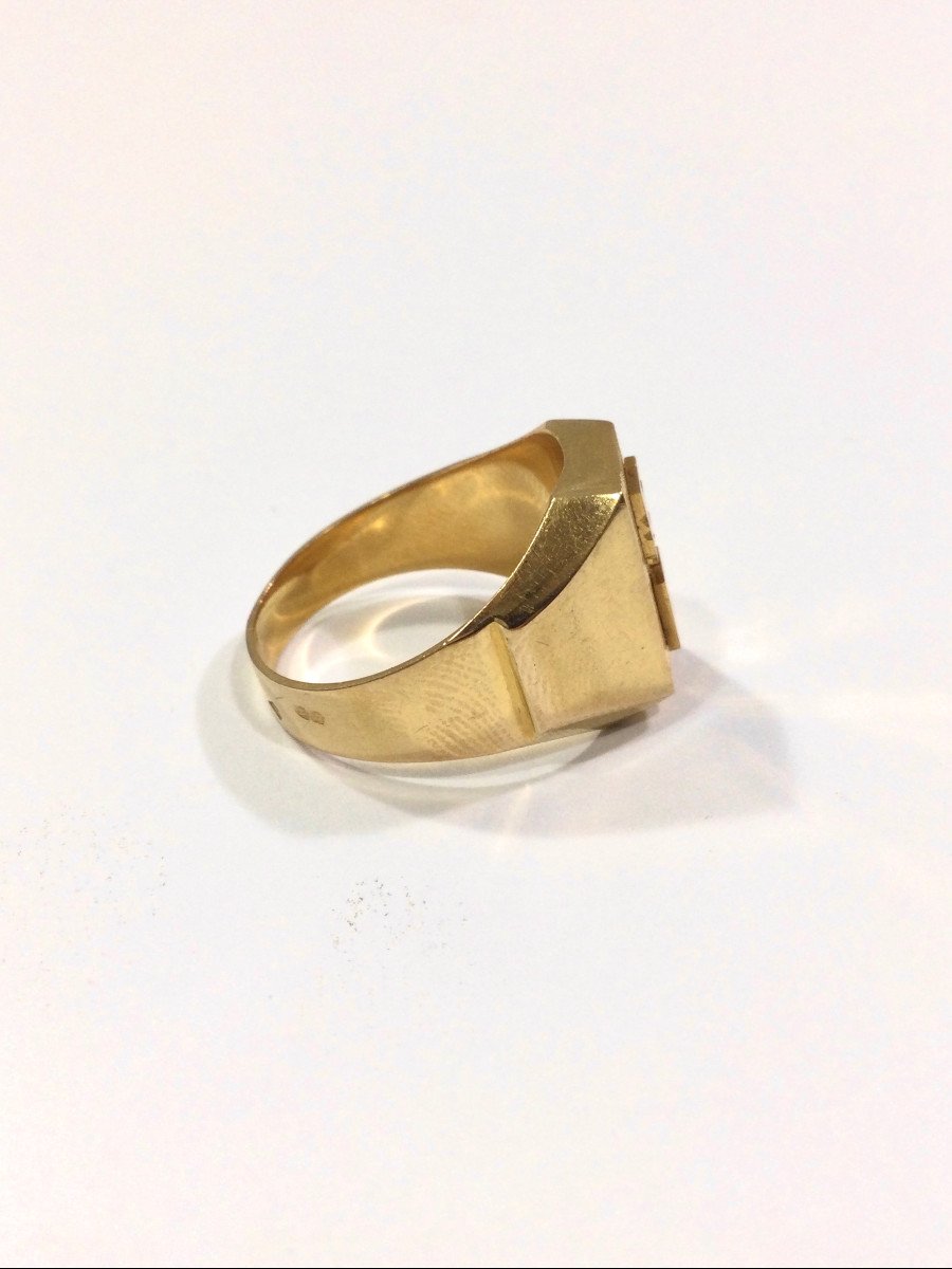 Eh Gold Signet Ring-photo-3