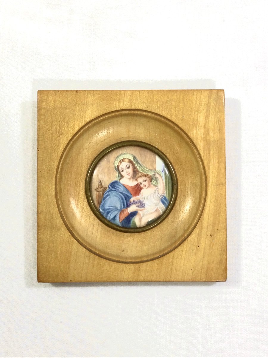 J. Canave - Miniature Virgin And Child