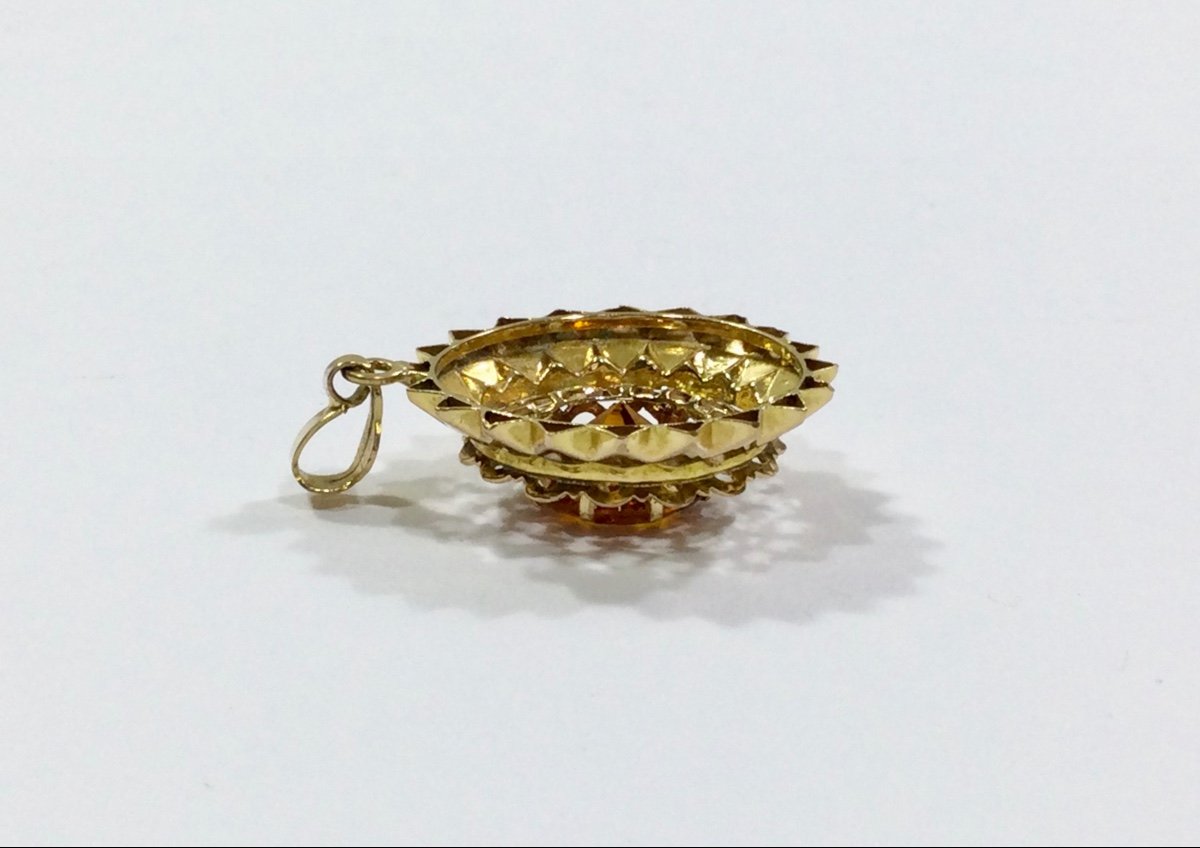 Gold And Sapphire Pendant-photo-4