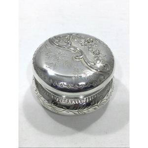 Candy Box In Silver Metal