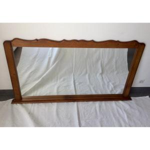 Grand Miroir En Merisier 