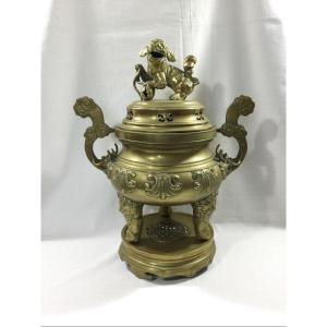 China - Perfume Burner In Bronze