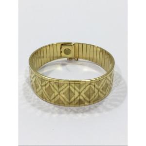 Gold Articulated Bracelet