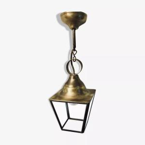 Brass Lantern One Light 