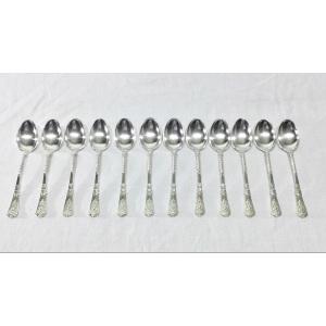 Christofle – 12 Teaspoons Mascaron