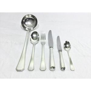 Christofle – 61 Piece Cutlery Set América Model 