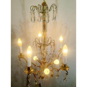 5-light Crystal Chandelier 