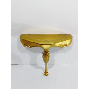 Louis XV Style Golden Console