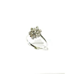 White Gold And Diamond Ring 