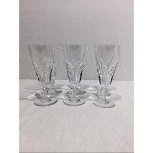 Baccarat - 6 Missouri Model Champagne Flutes 