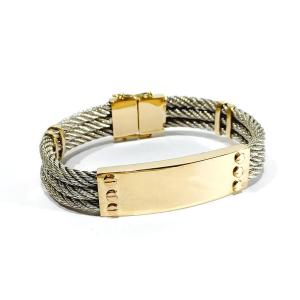 Gold And Silver Bracelet 