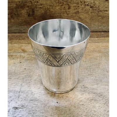 Art Deco Silver Timpani