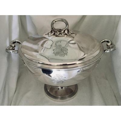 Silver Ear Soup Tureen