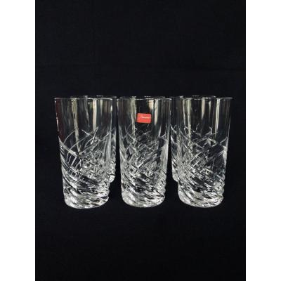 Ensemble De 6 Verres Baccarat Et Arik Levy