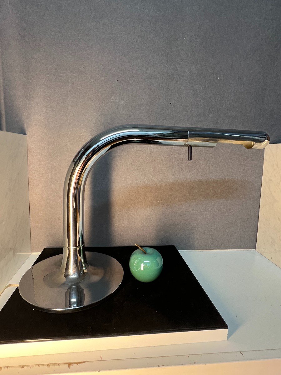 Rare F231 Desk Lamp, Designed By Etienne Fermigier In 1971-photo-3