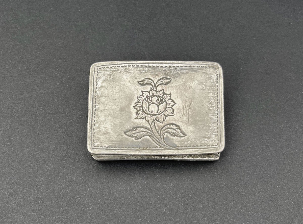 Silver Snuff Box  Ottoman Empire XIX Century-photo-4