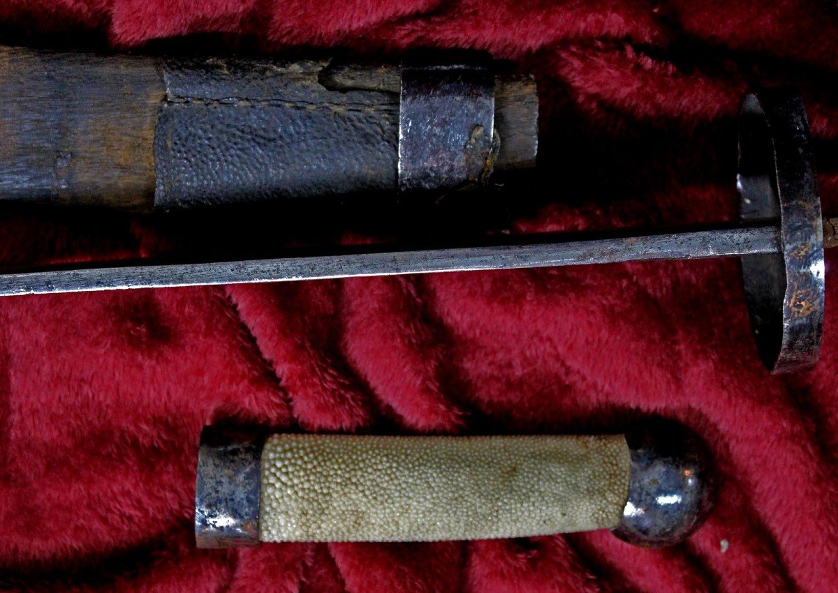 Sabre épée Antique Chinois Ou Coréen -photo-3