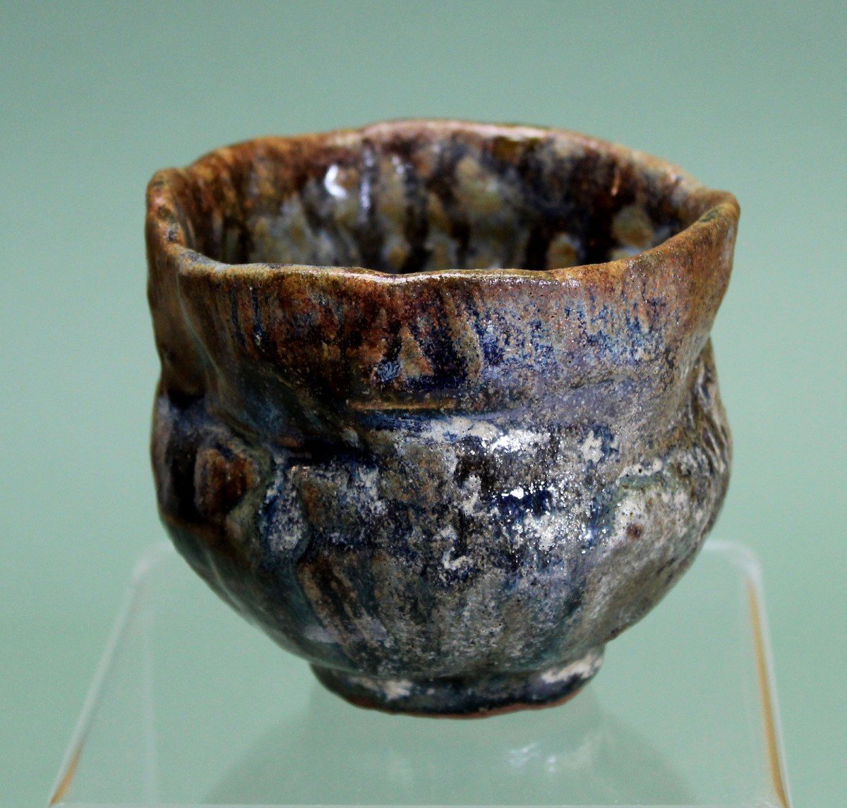 Cérémonie Du Thé Japonaise Chanoyu Bol à Thé En Poterie Chawan-photo-3