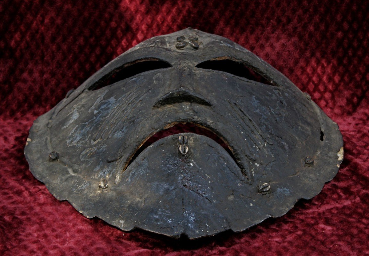 Massive Antique Mask From West Africa Congo African Tribal-photo-4