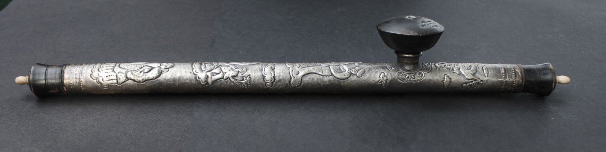 Antique Chinese Opium Pipe China -photo-2