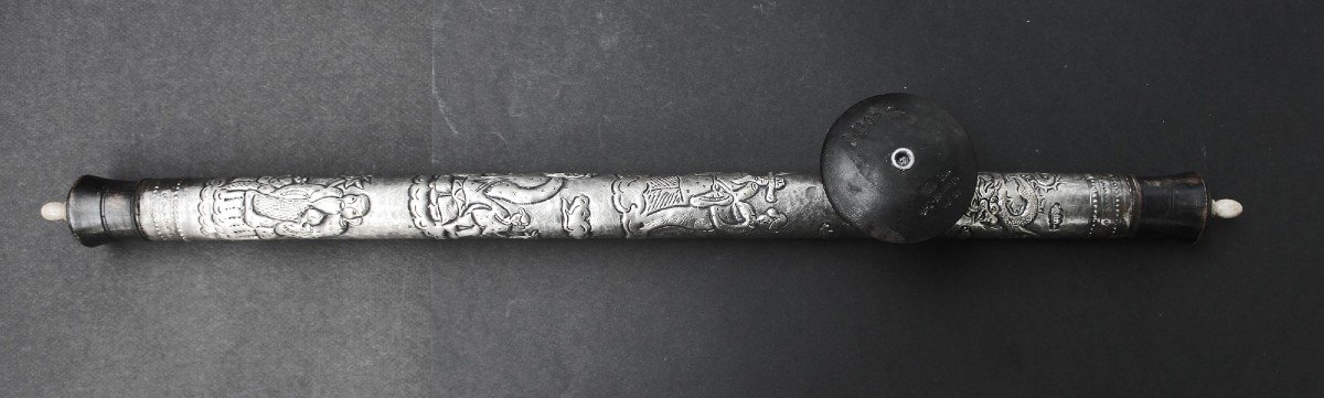 Antique Chinese Opium Pipe China -photo-3