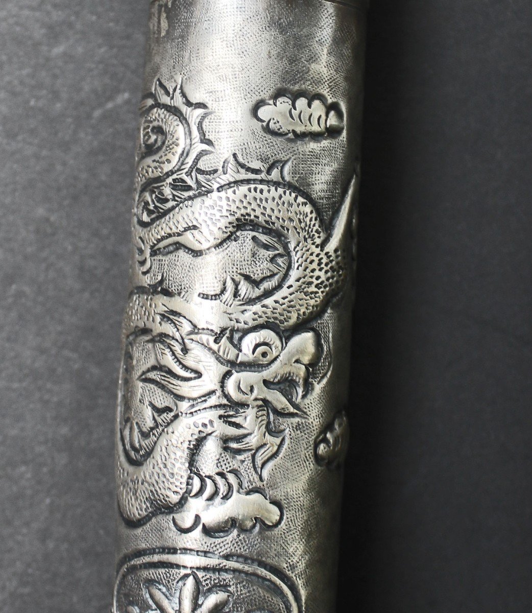 Antique Chinese Opium Pipe China -photo-2