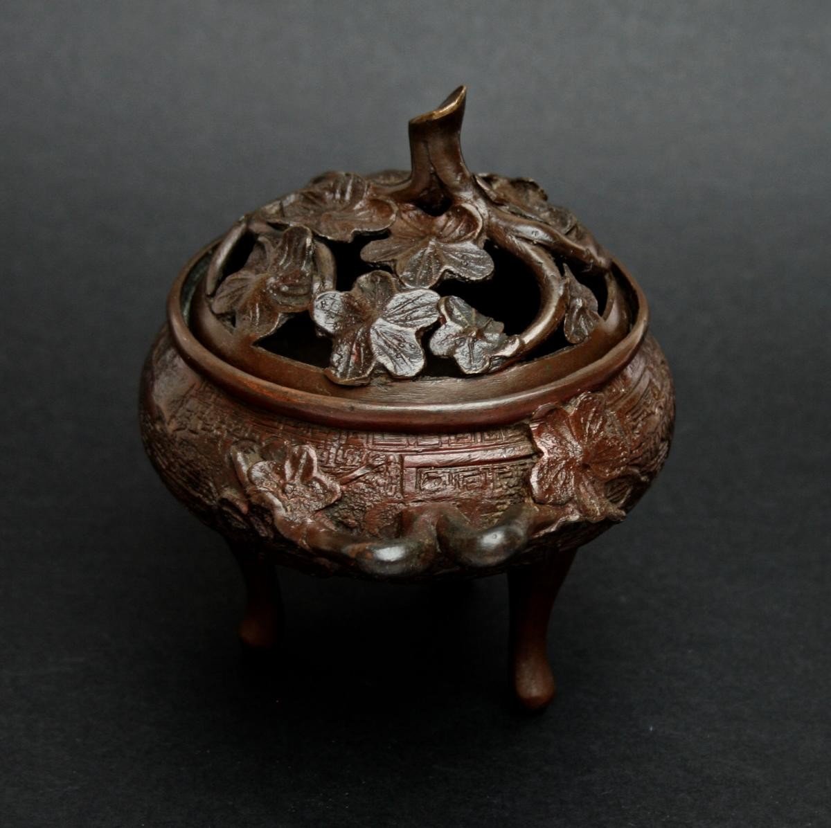 Antique Chinese Bronze Incense Burner China -photo-1