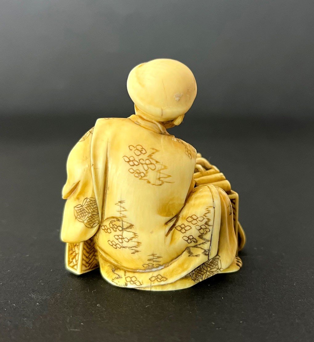 Antique Japanese Netsuke From The Meiji Period 1868-1912-photo-3