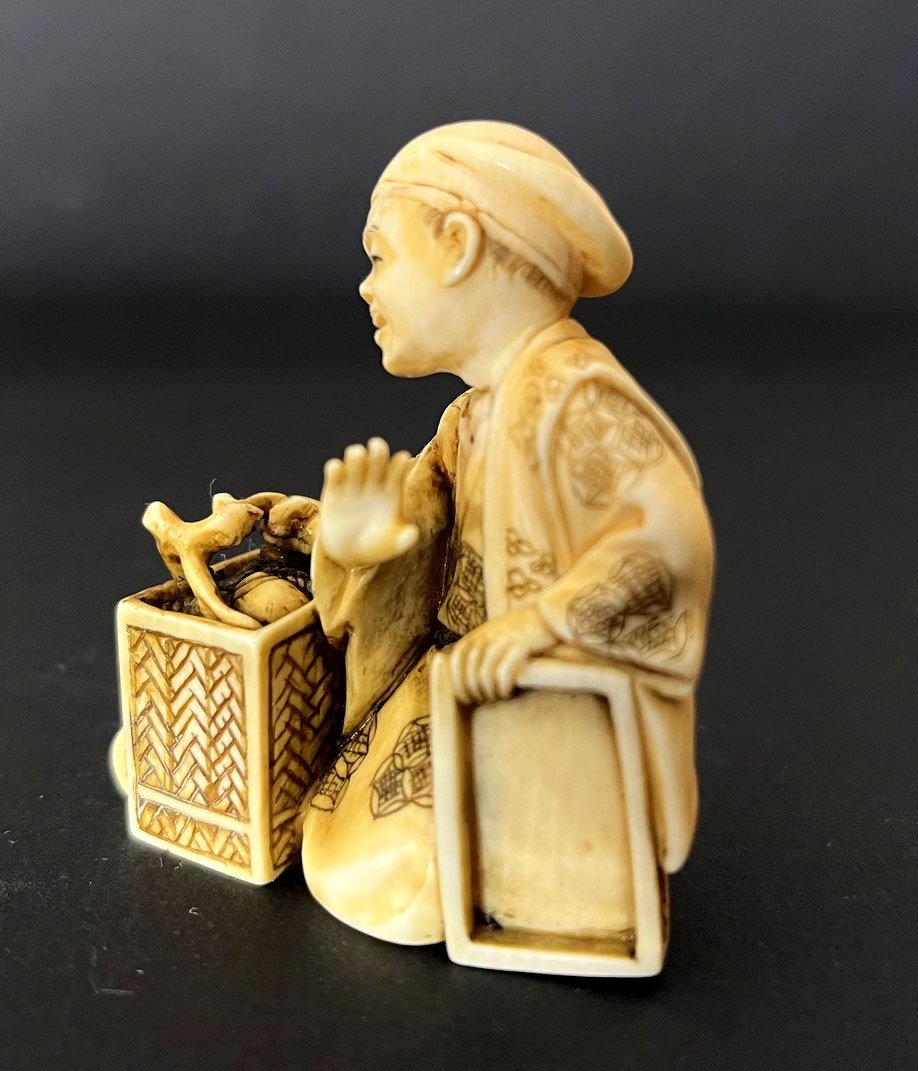 Antique Japanese Netsuke From The Meiji Period 1868-1912-photo-4