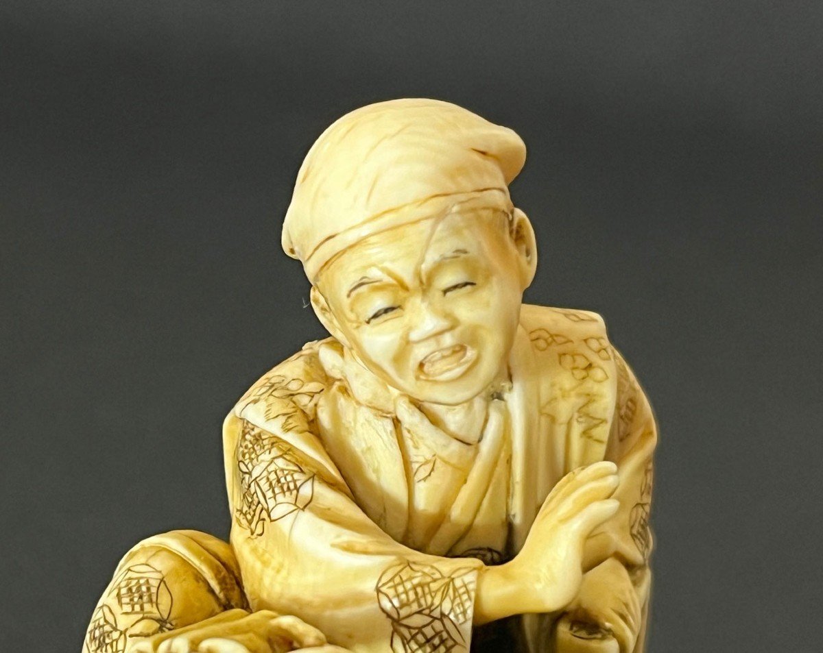 Antique Japanese Netsuke From The Meiji Period 1868-1912-photo-1