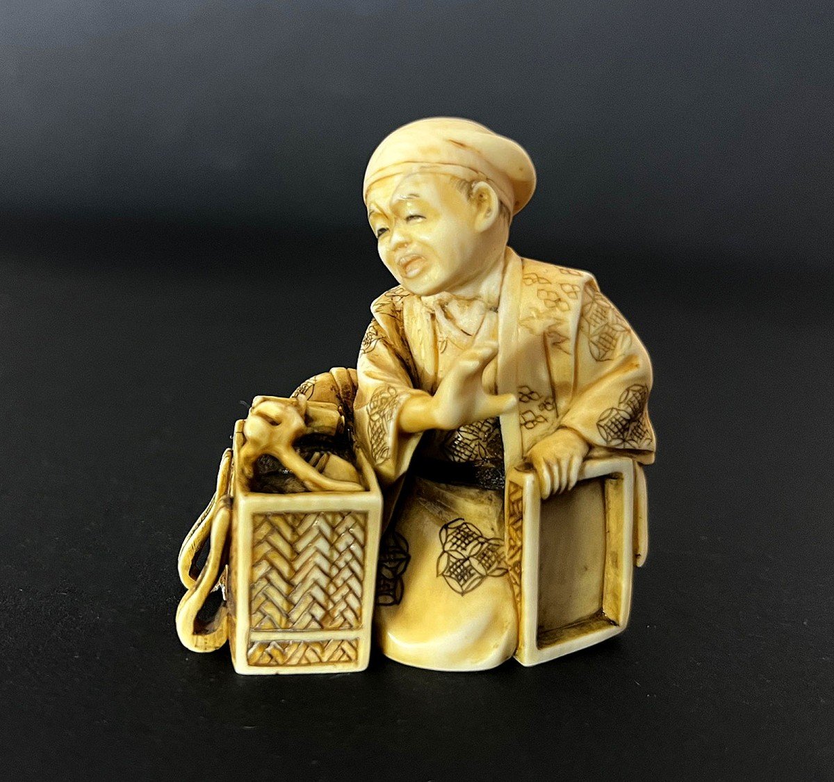 Antique Japanese Netsuke From The Meiji Period 1868-1912