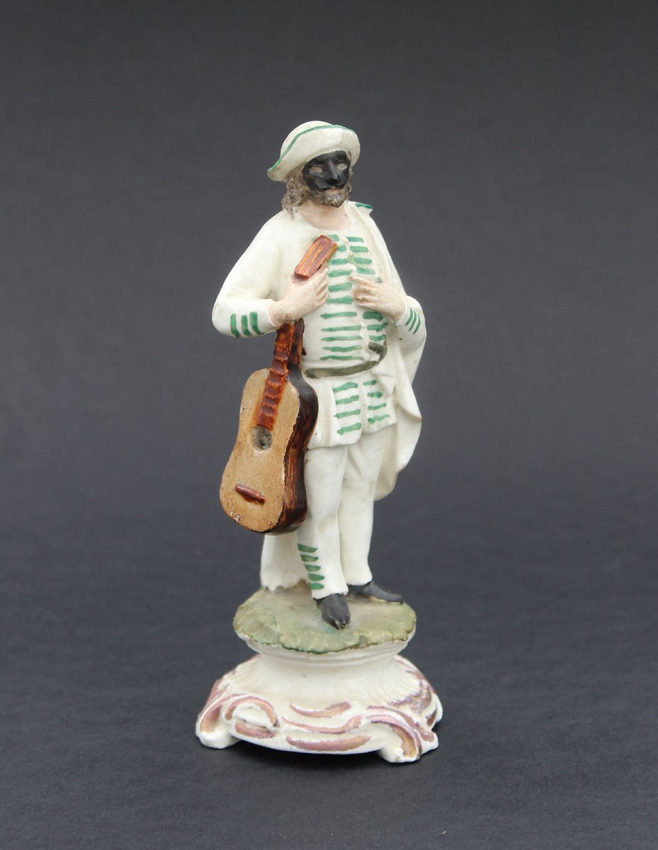 Italian Faience Commedia Dell’arte Figure -photo-3