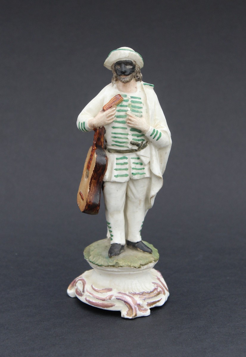 Italian Faience Commedia Dell’arte Figure 